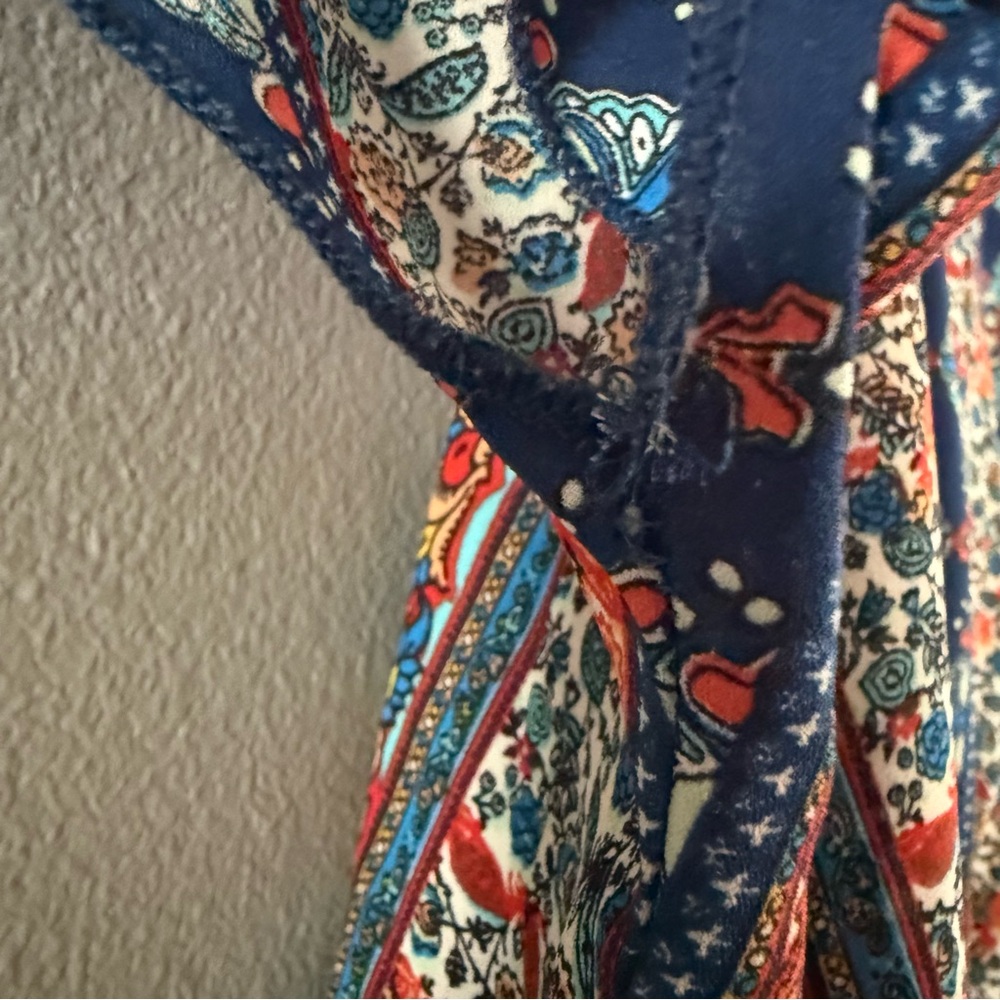 Love Delirious Vibrant Blue and Red Dress - Picture 9 of 9